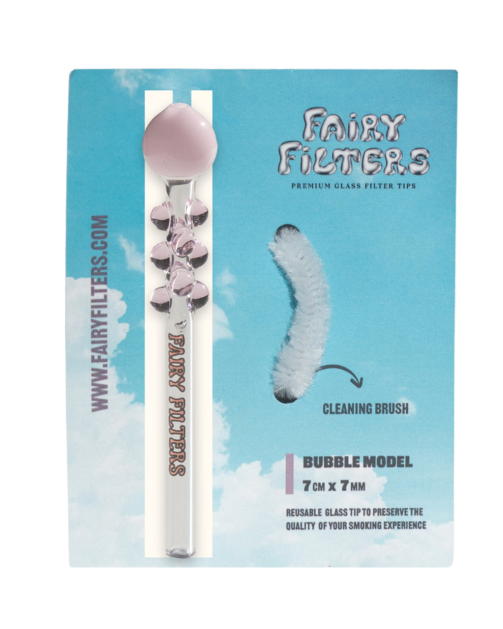 BUBBLE Glass Filter Tip