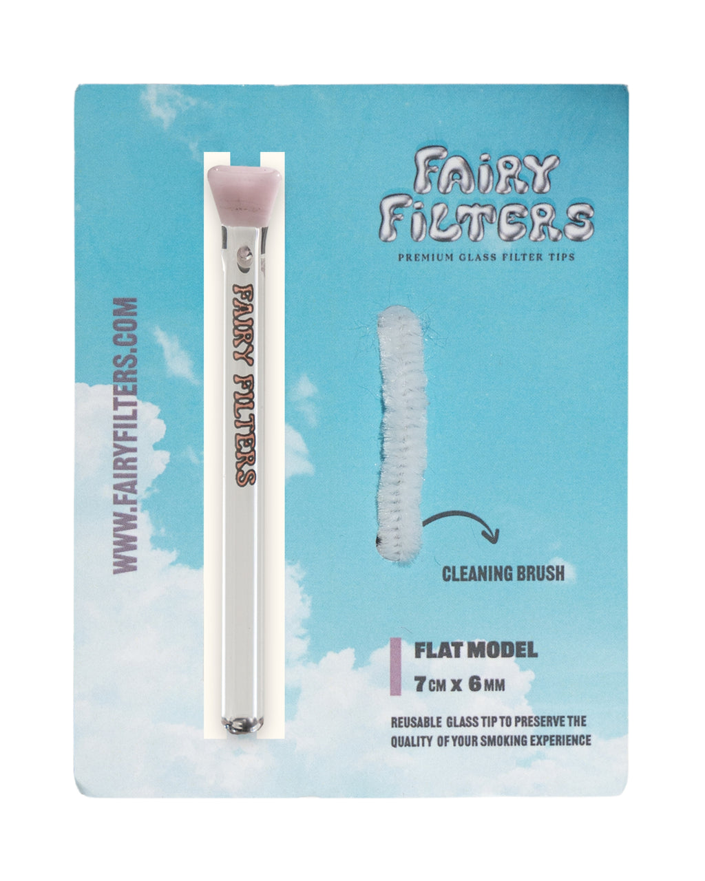 FLAT Glass Filter Tip